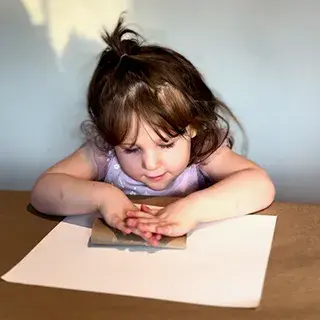 Valentine's Day Heart Craft Steps